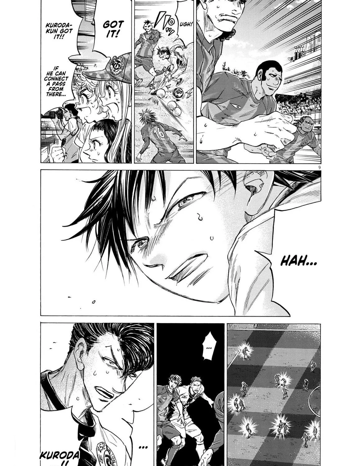 Read Ao Ashi chapter 355 image 16 on Lezhin