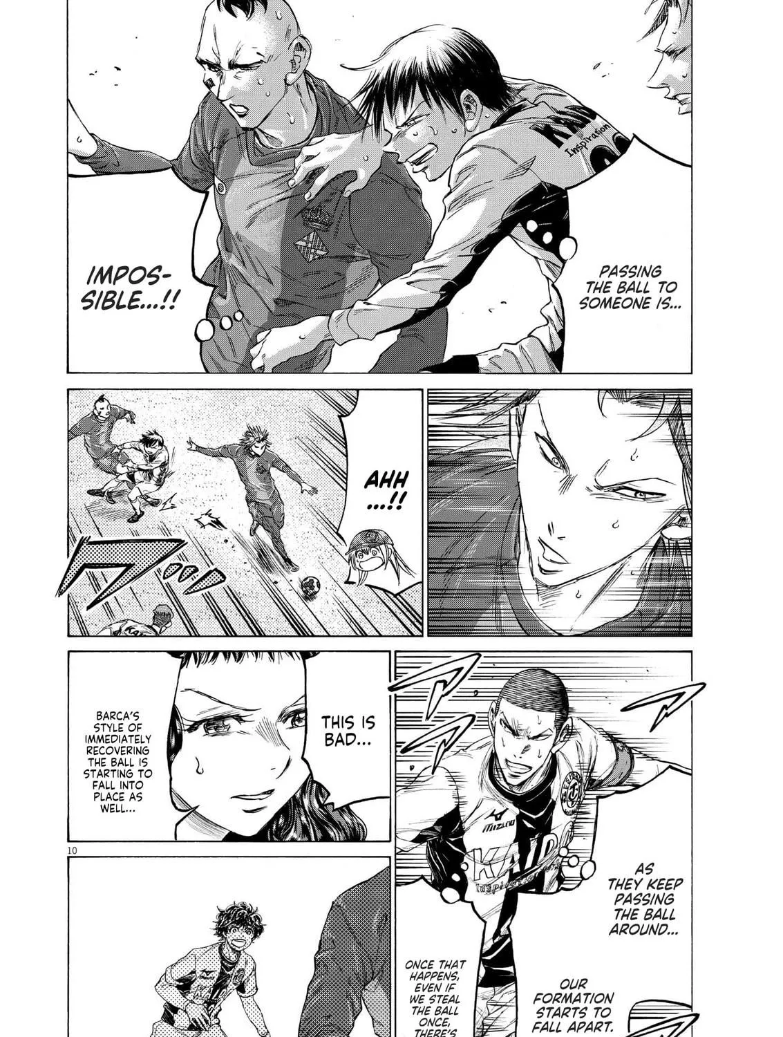 Read Ao Ashi chapter 355 image 18 on Lezhin