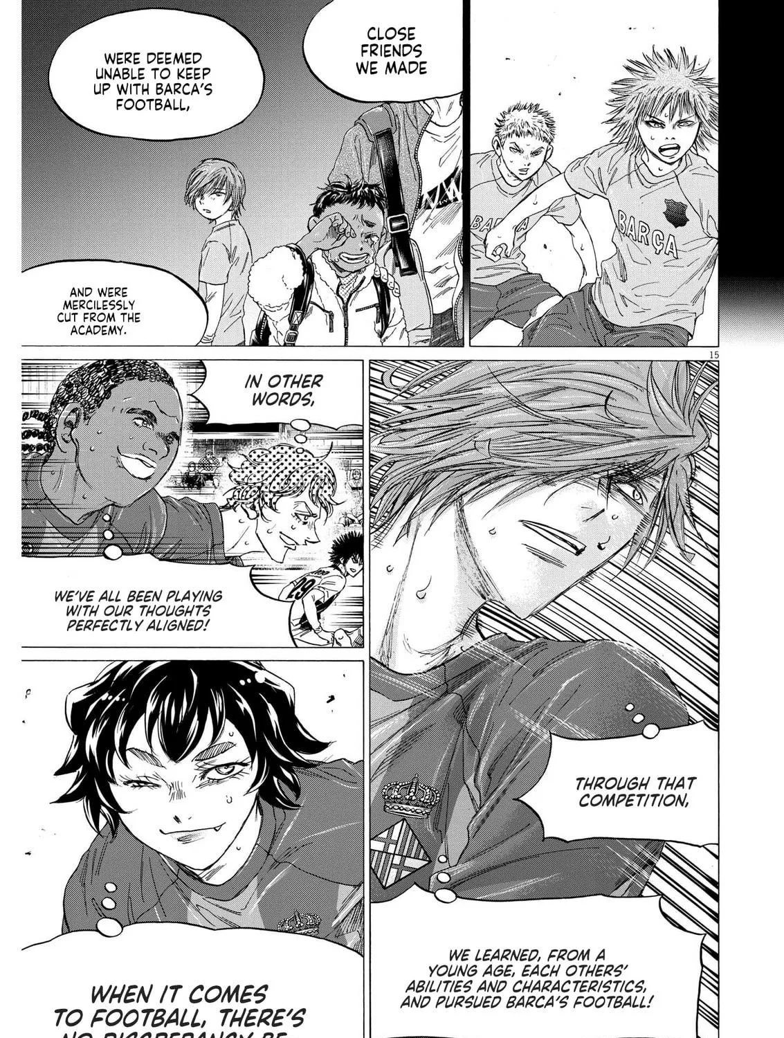 Read Ao Ashi chapter 355 image 28 on Lezhin