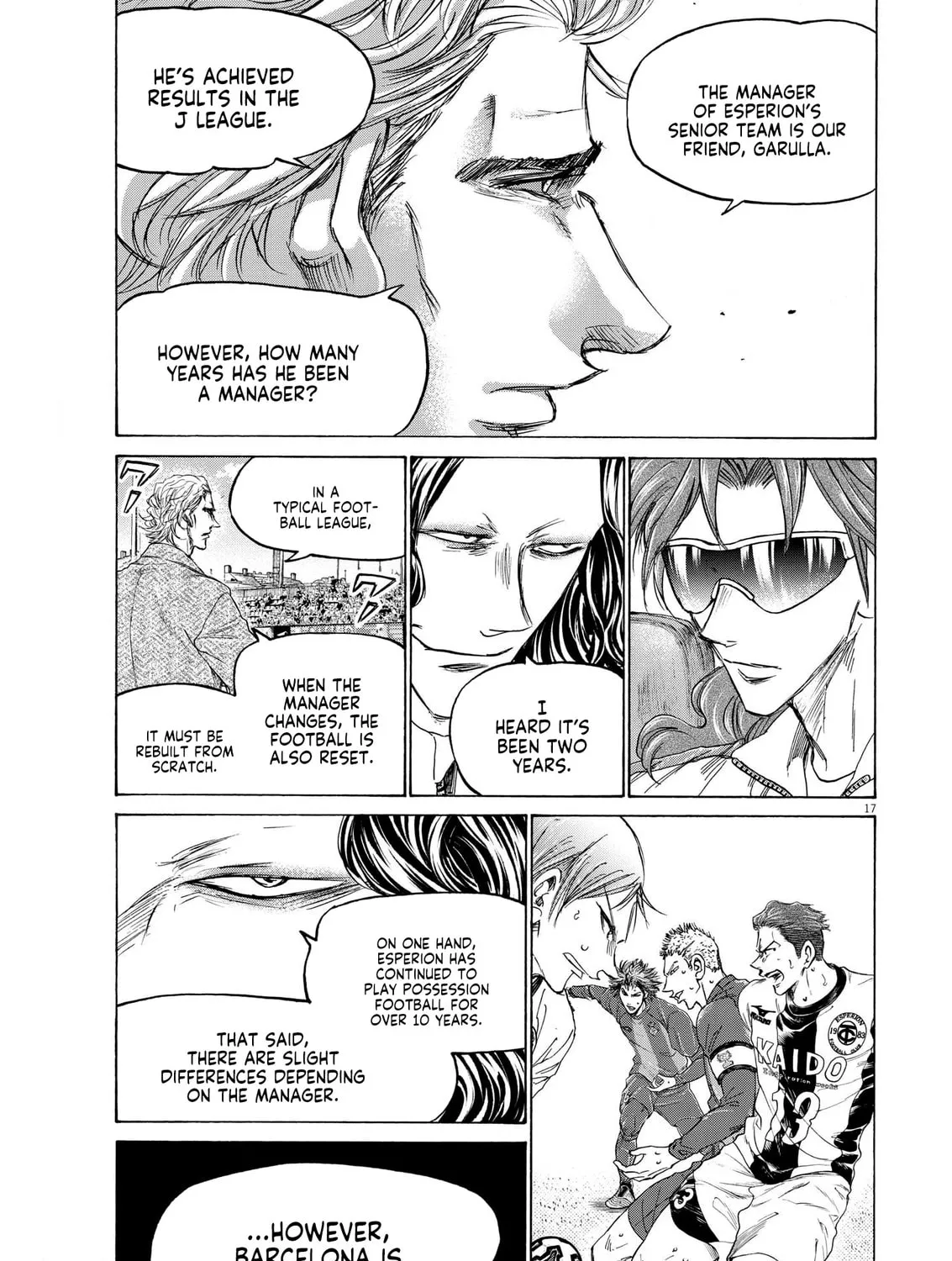 Read Ao Ashi chapter 355 image 32 on Lezhin