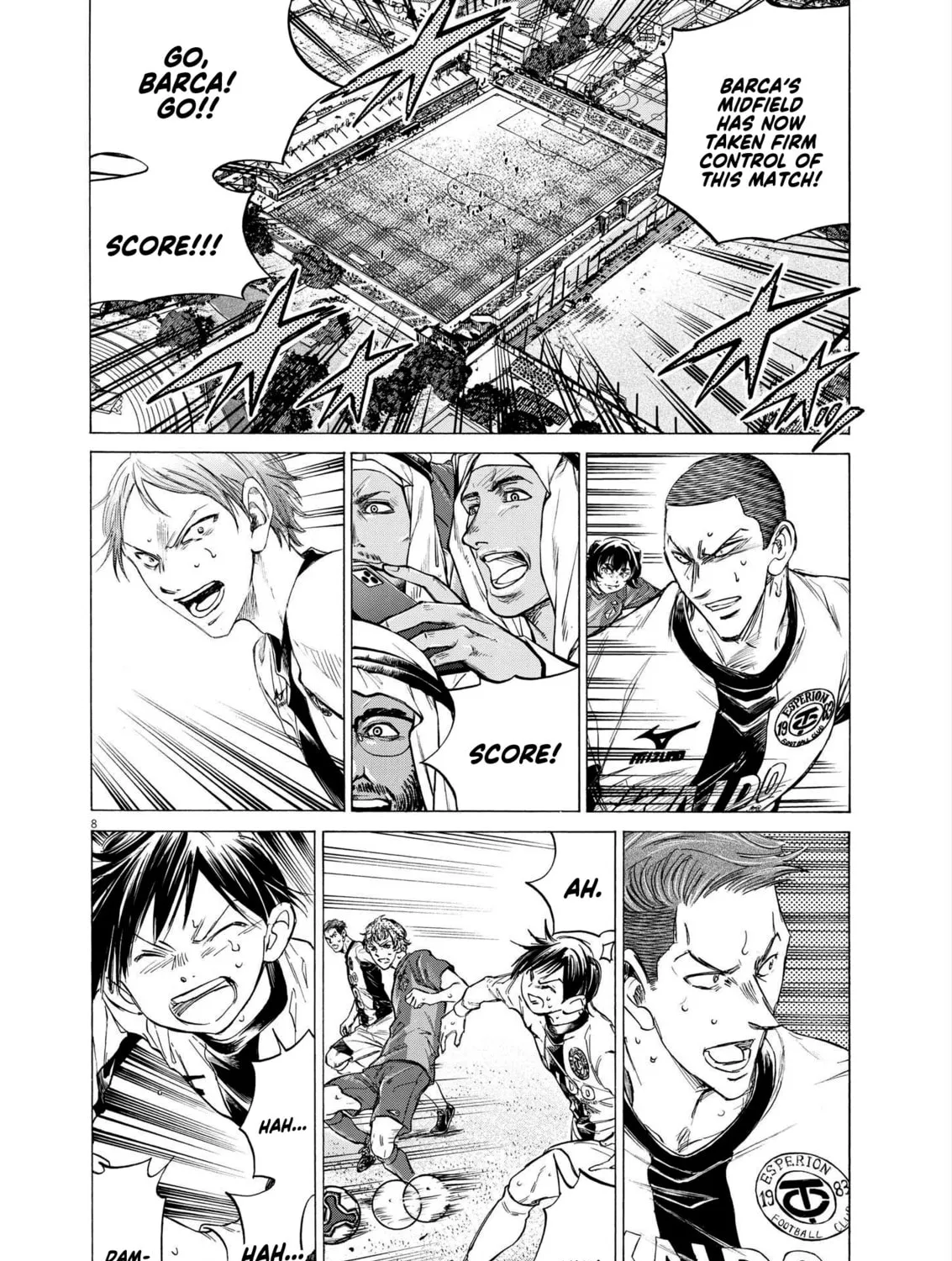 Read Ao Ashi chapter 356 image 12 on Lezhin