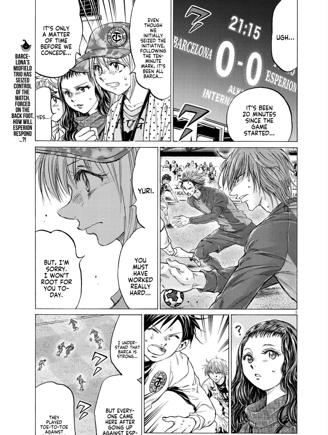 Read Ao Ashi chapter 356 image 2 on Lezhin