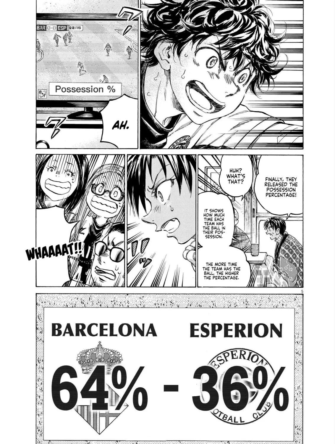 Read Ao Ashi chapter 356 image 6 on Lezhin