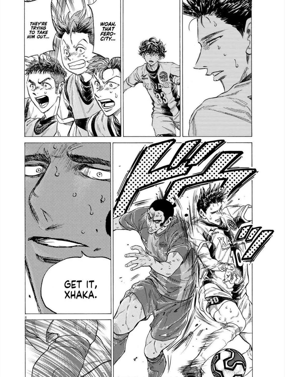 Read Ao Ashi chapter 357 image 14 on Lezhin