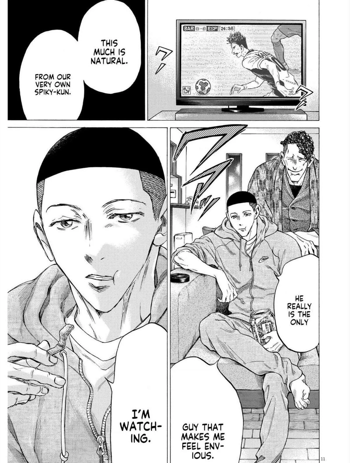 Read Ao Ashi chapter 357 image 20 on Lezhin