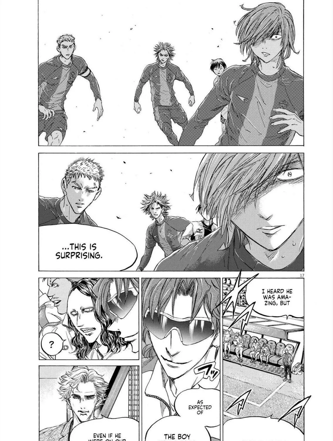 Read Ao Ashi chapter 357 image 32 on Lezhin