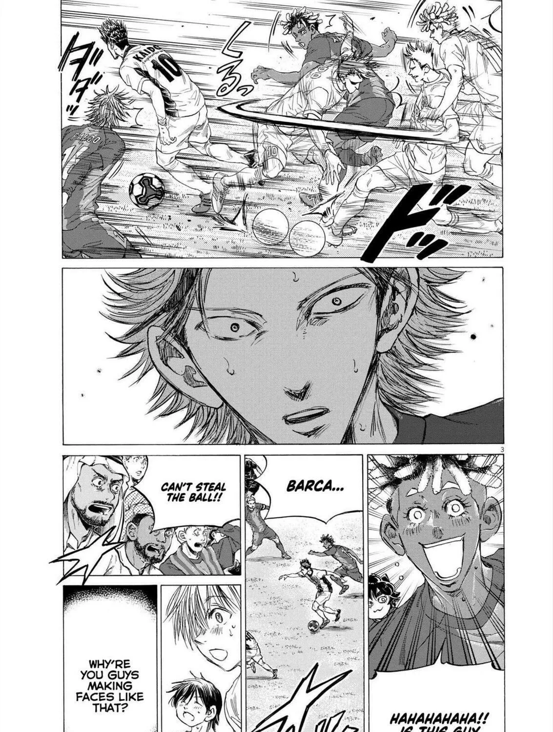 Read Ao Ashi chapter 357 image 4 on Lezhin