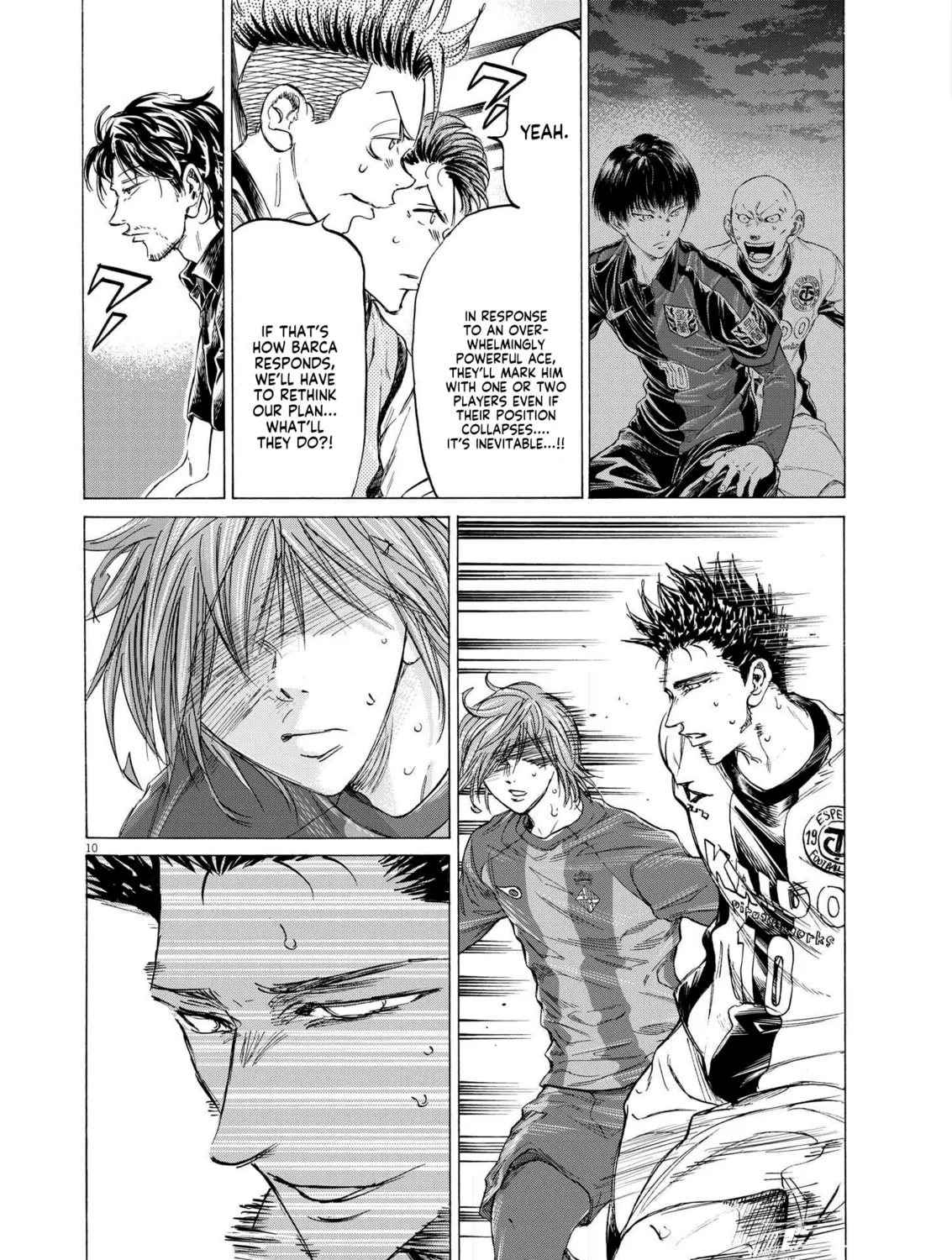 Read Ao Ashi chapter 358 image 19 on Lezhin