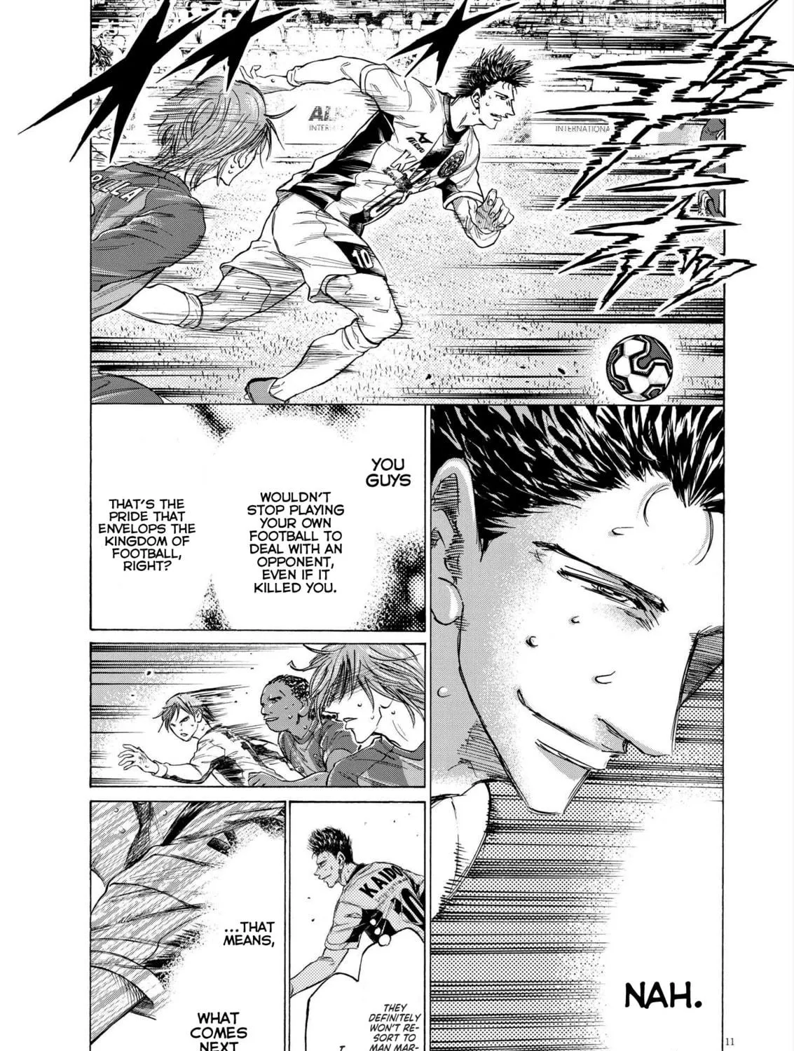 Read Ao Ashi chapter 358 image 21 on Lezhin
