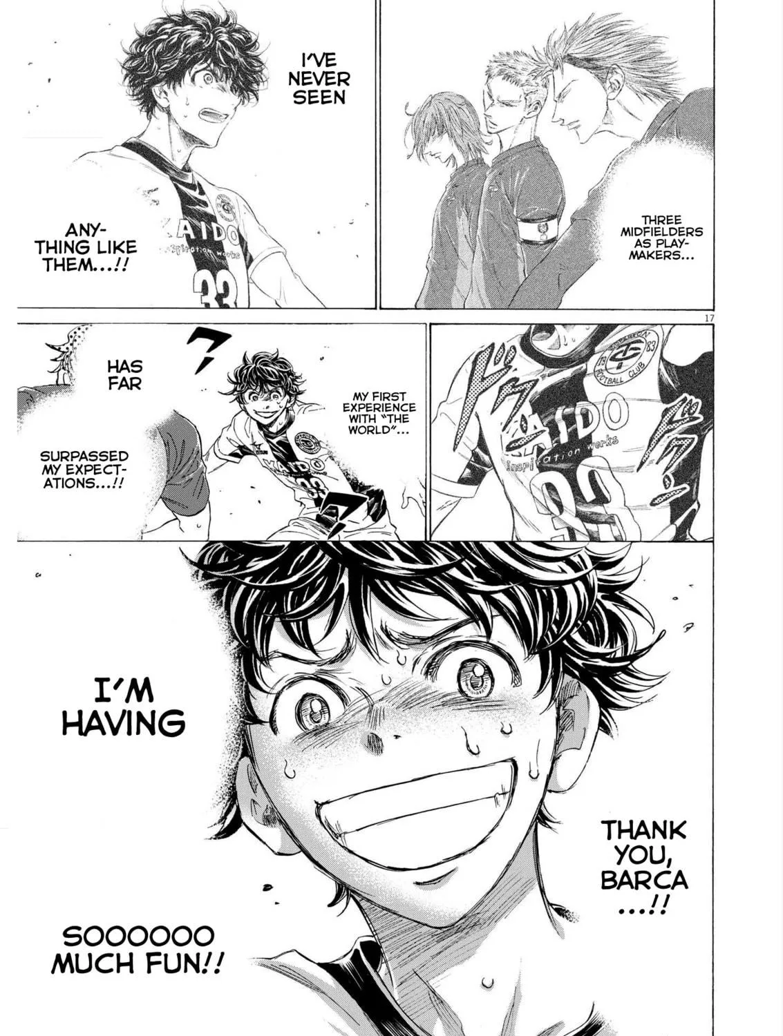 Read Ao Ashi chapter 358 image 33 on Lezhin