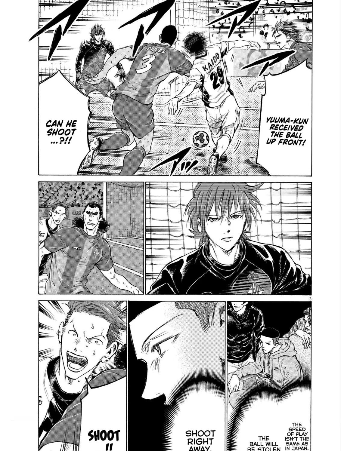 Read Ao Ashi chapter 358 image 5 on Lezhin