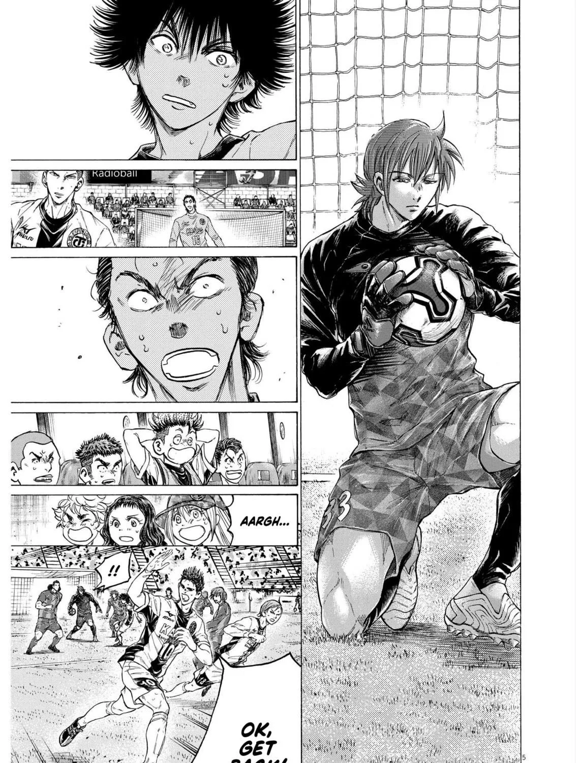 Read Ao Ashi chapter 358 image 9 on Lezhin