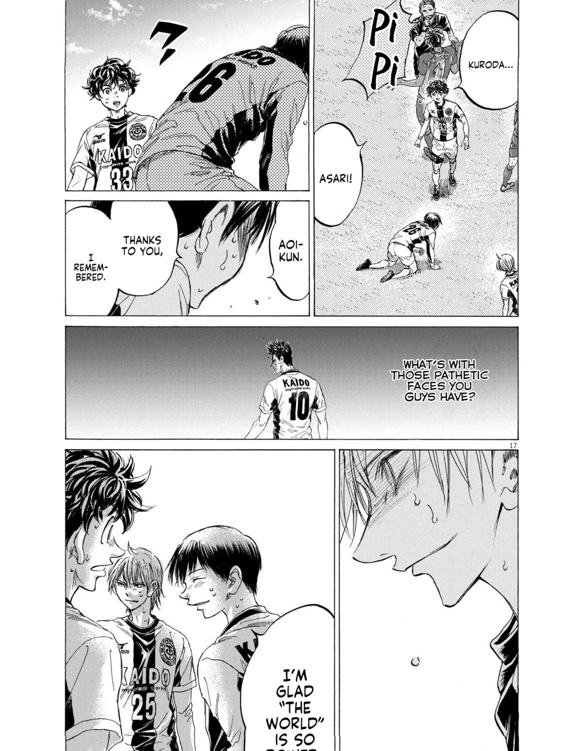 Read Ao Ashi chapter 359 image 33 on Lezhin