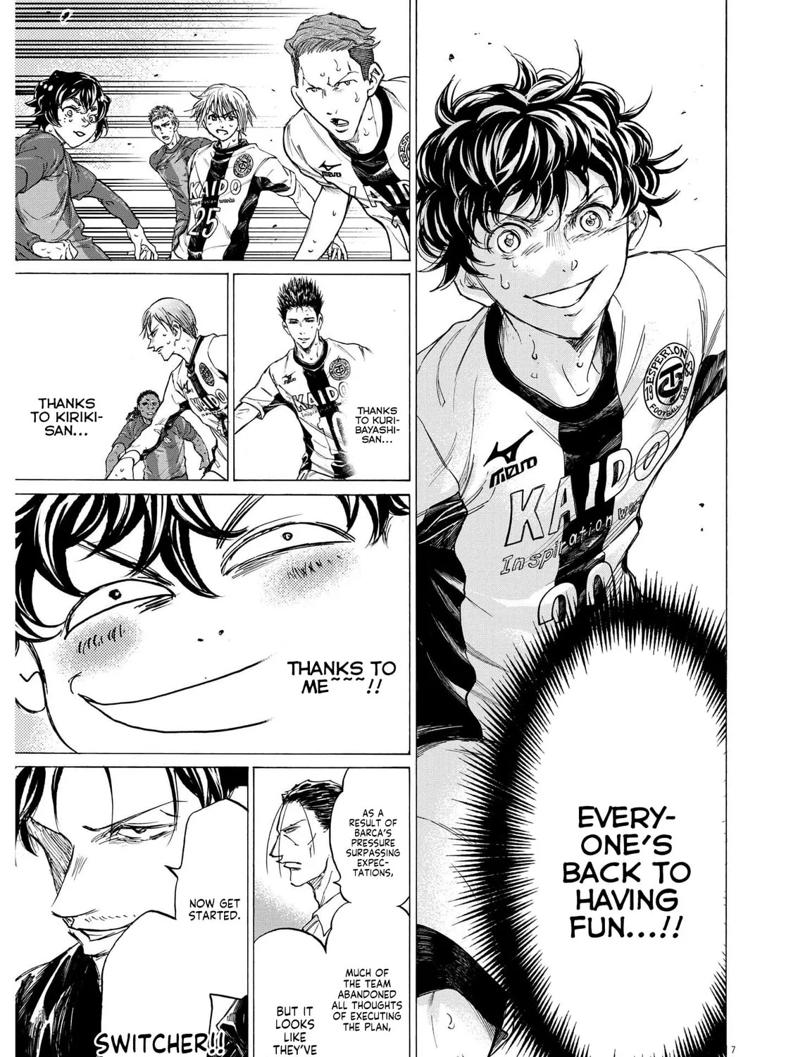 Read Ao Ashi chapter 360 image 13 on Lezhin