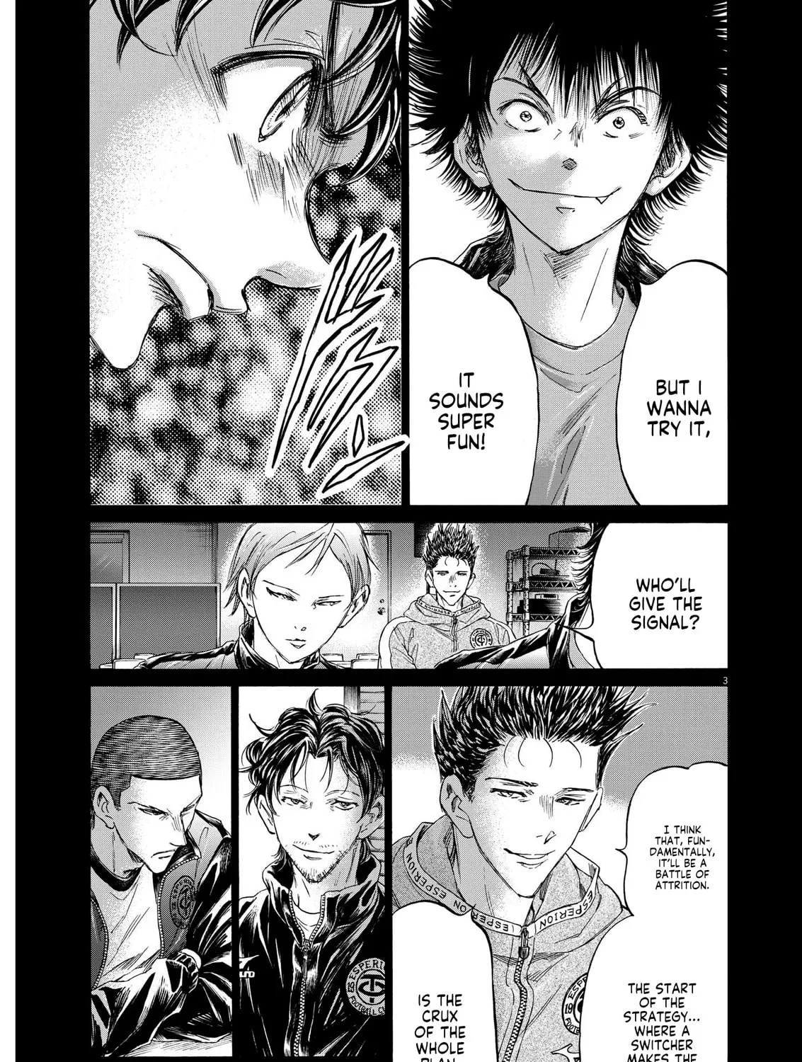 Read Ao Ashi chapter 360 image 5 on Lezhin