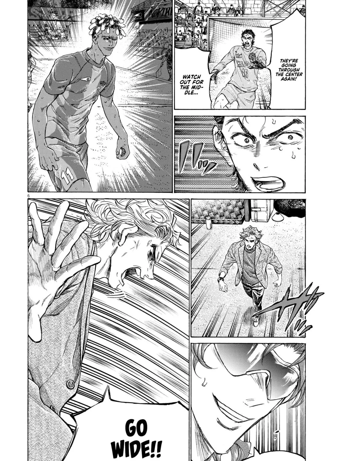 Read Ao Ashi chapter 361 image 11 on Lezhin