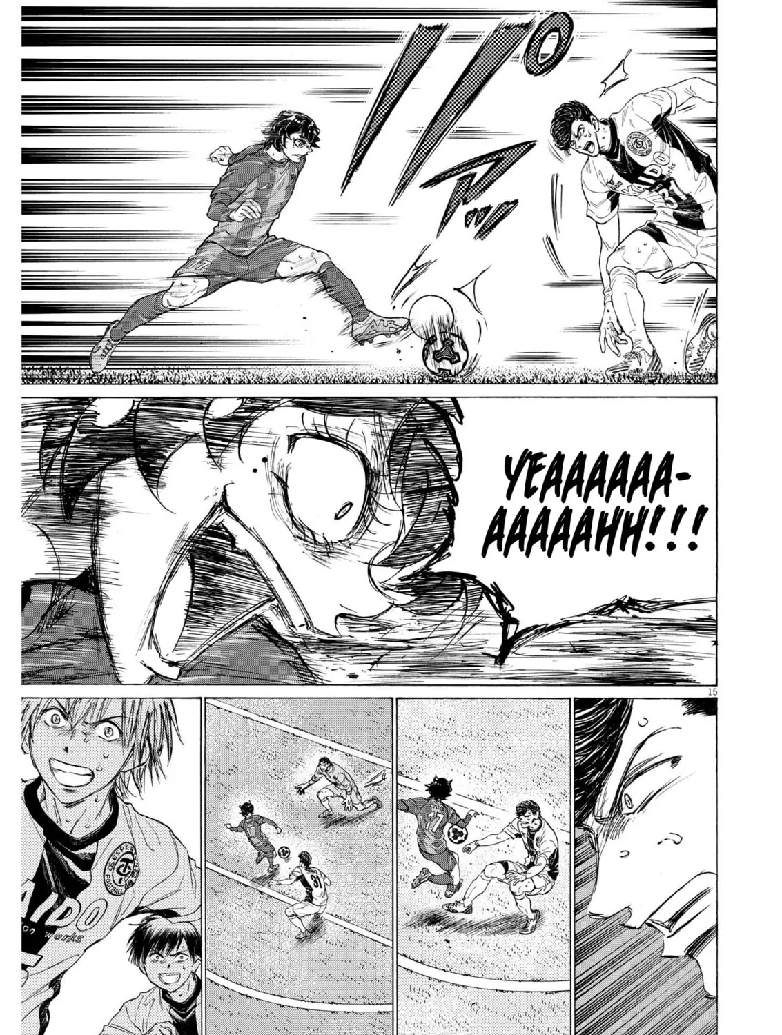 Read Ao Ashi chapter 361 image 29 on Lezhin