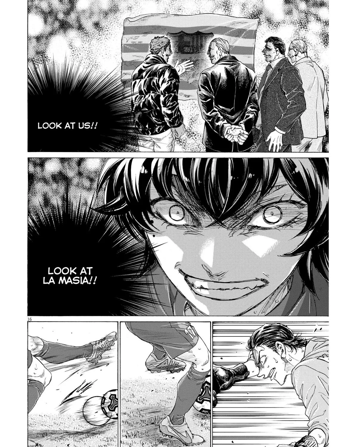 Read Ao Ashi chapter 361 image 31 on Lezhin