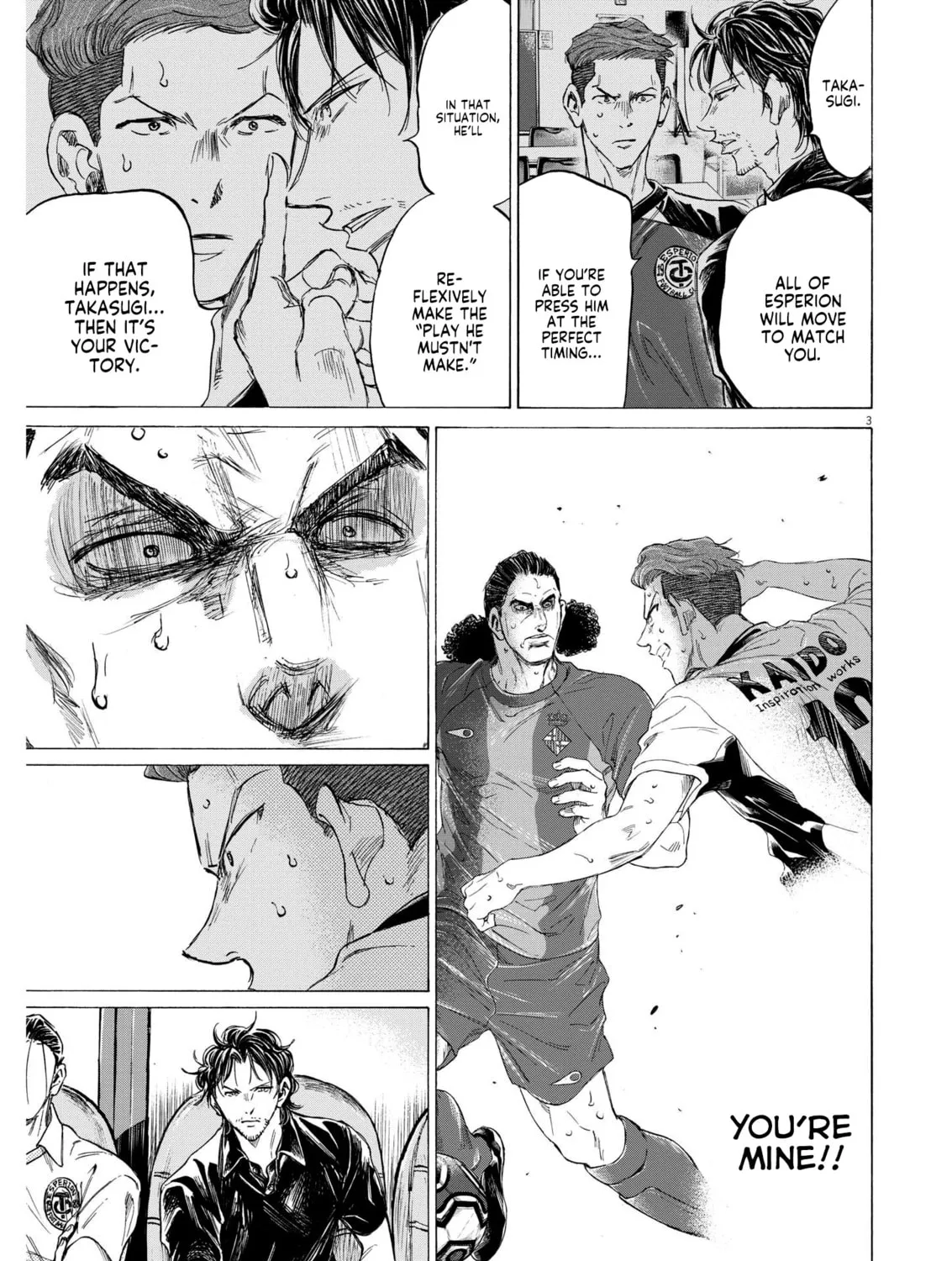 Read Ao Ashi chapter 361 image 5 on Lezhin