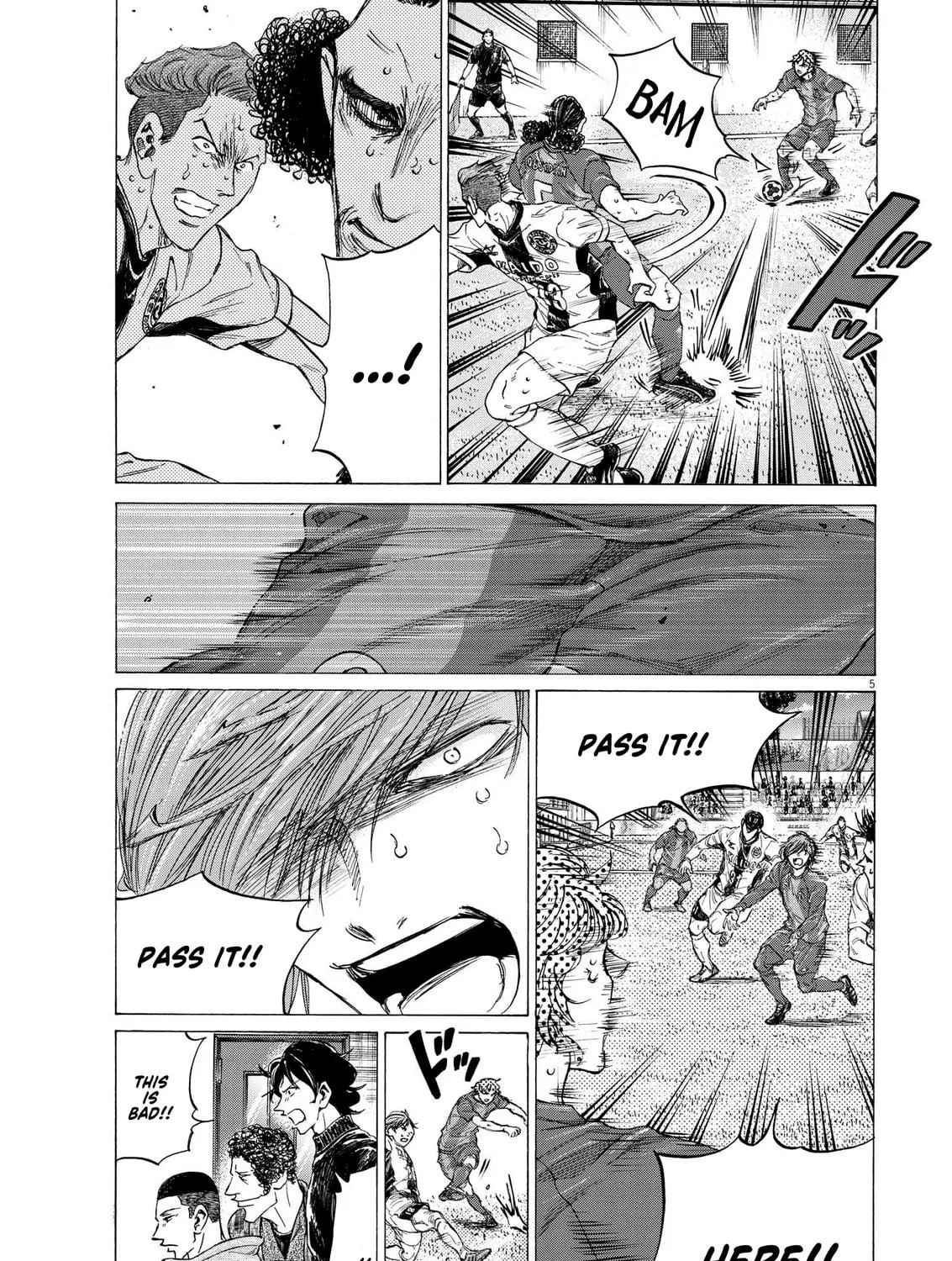 Read Ao Ashi chapter 361 image 9 on Lezhin