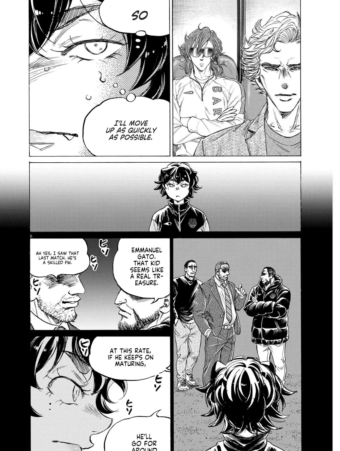 Read Ao Ashi chapter 362 image 11 on Lezhin