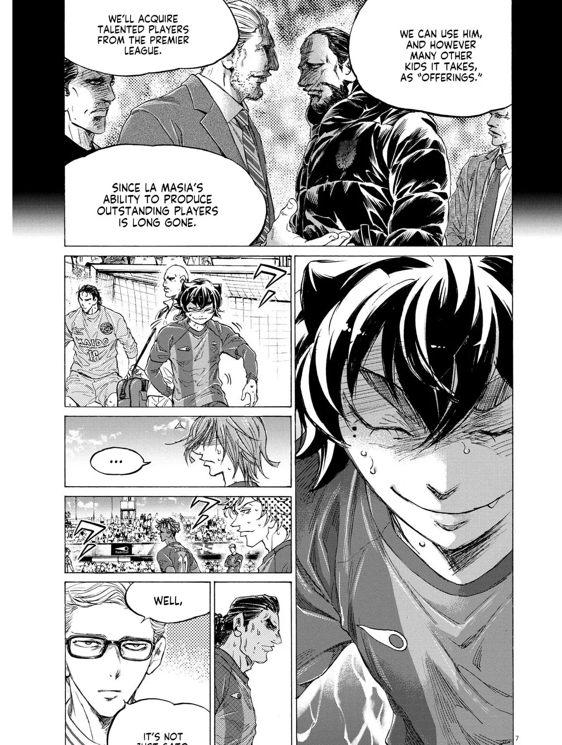 Read Ao Ashi chapter 362 image 13 on Lezhin