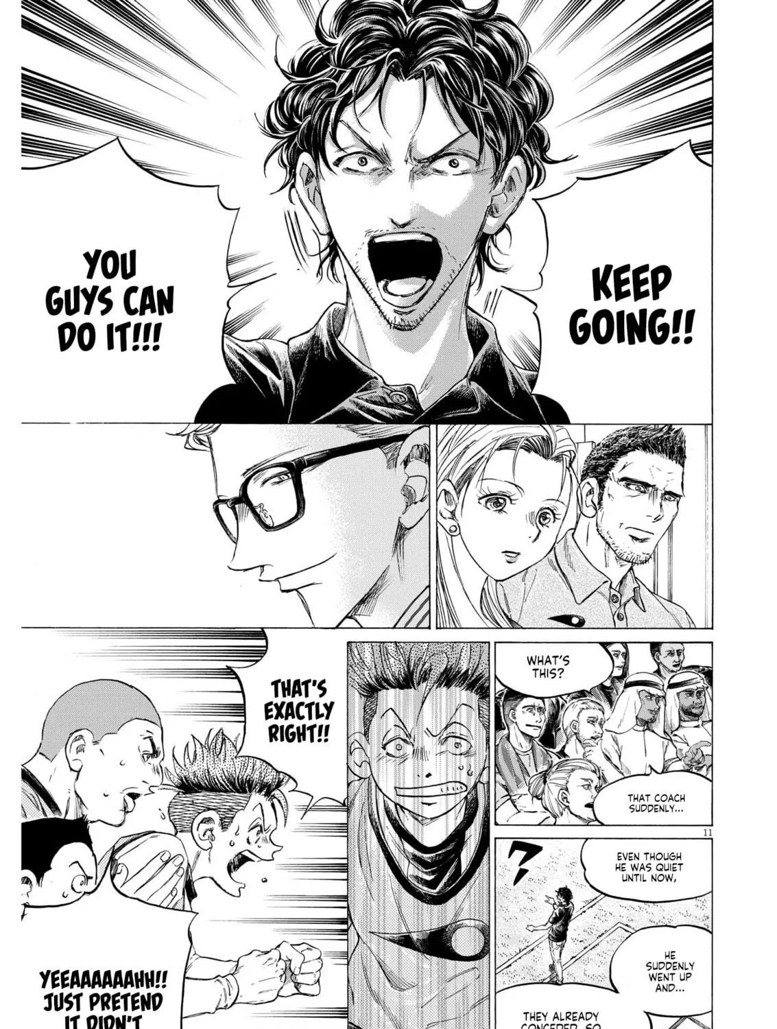 Read Ao Ashi chapter 362 image 21 on Lezhin