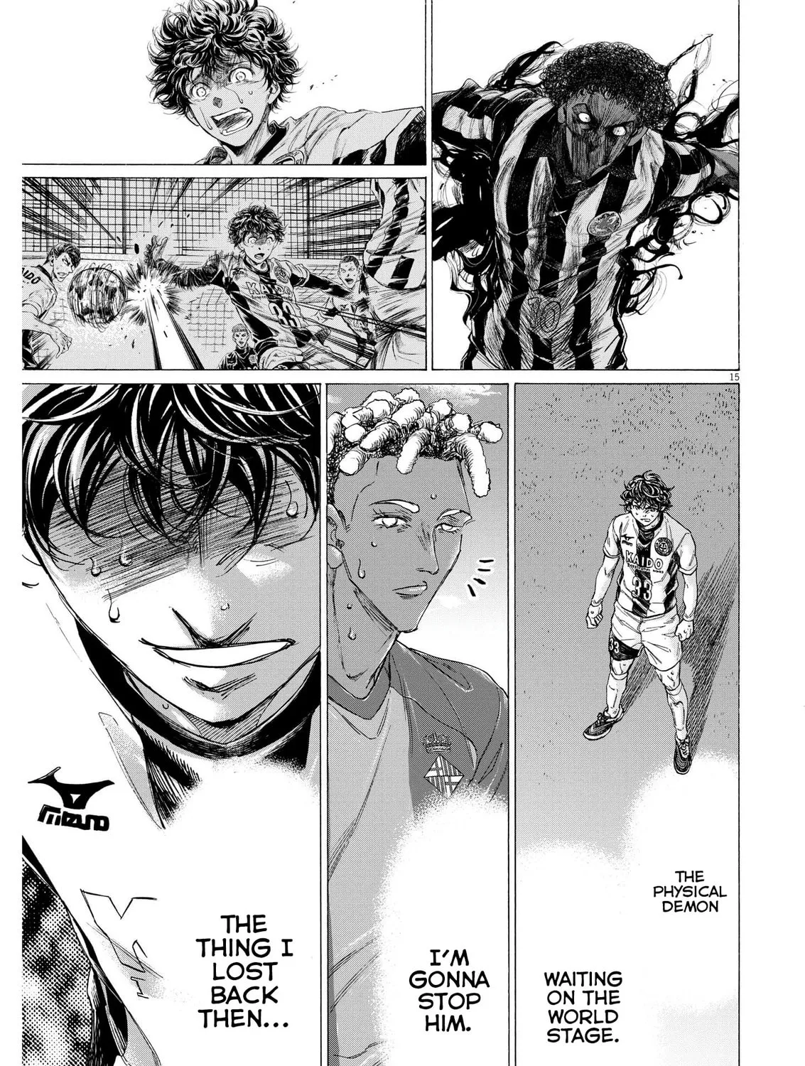 Read Ao Ashi chapter 362 image 29 on Lezhin
