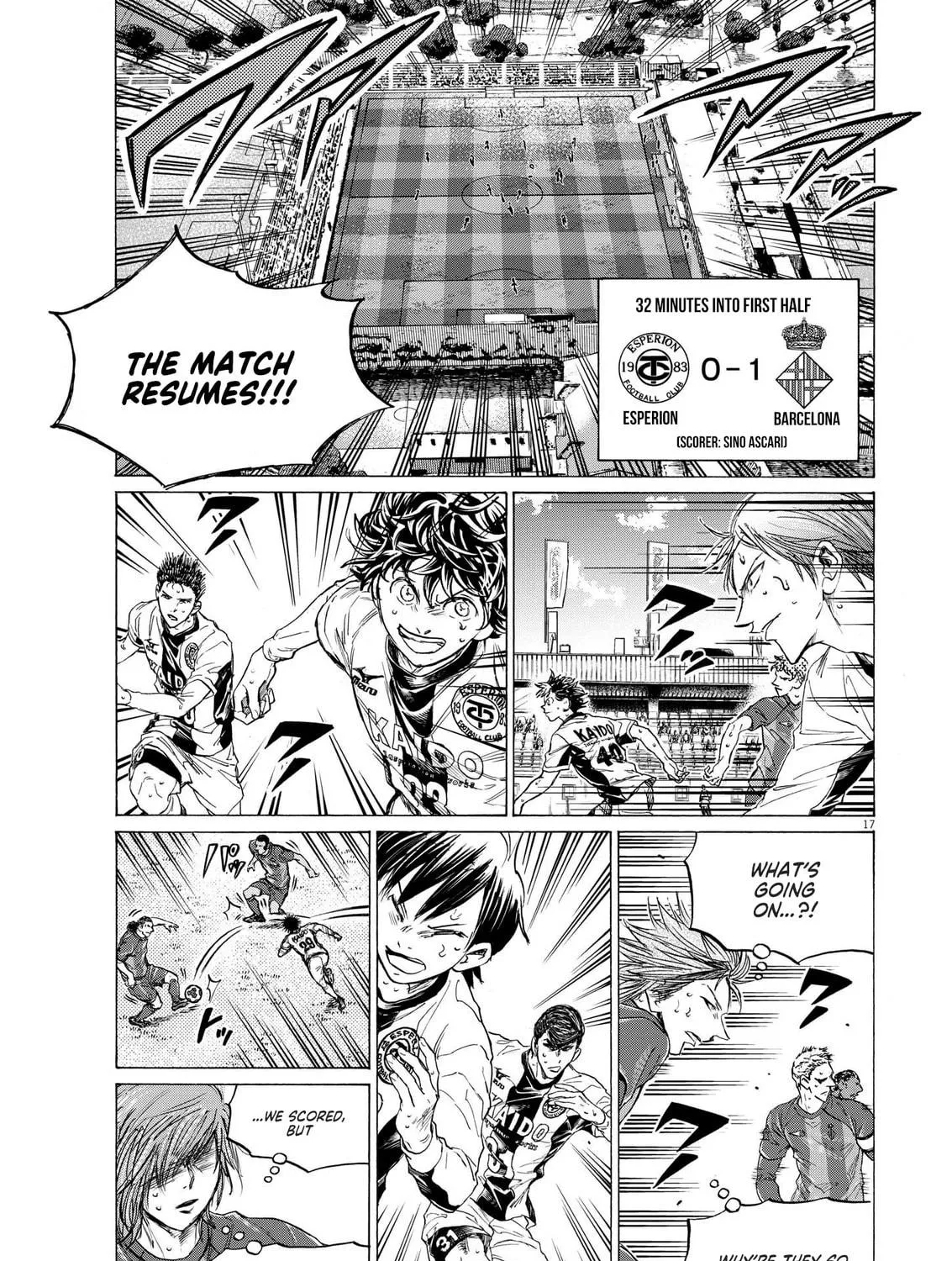 Read Ao Ashi chapter 362 image 33 on Lezhin