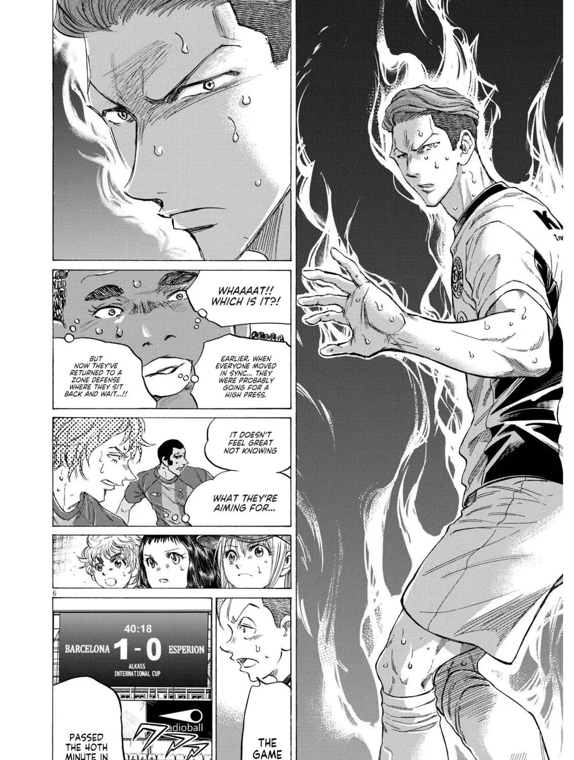 Read Ao Ashi chapter 363 image 11 on Lezhin