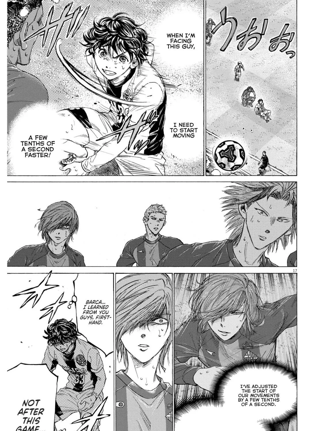 Read Ao Ashi chapter 363 image 33 on Lezhin
