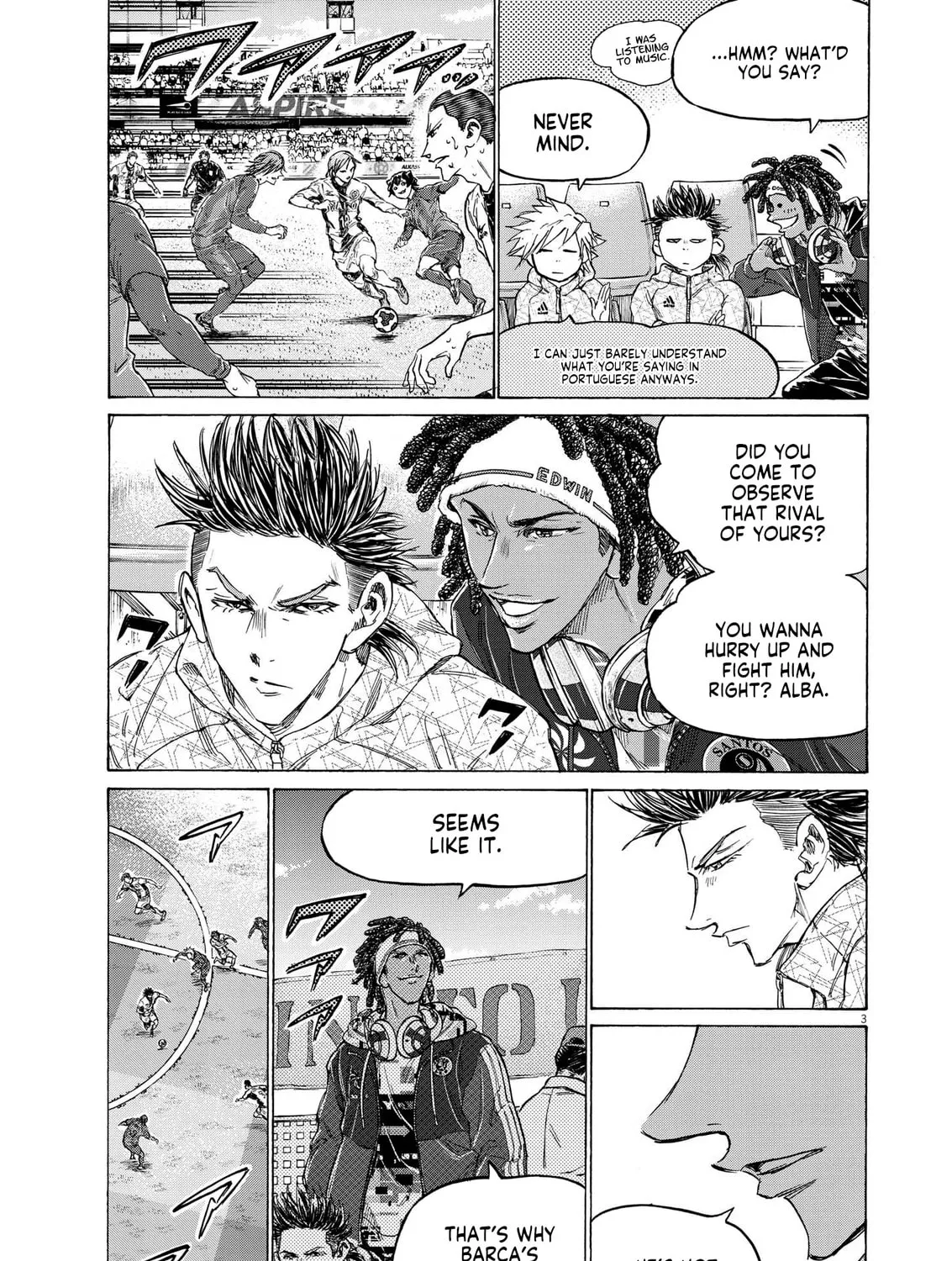 Read Ao Ashi chapter 363 image 5 on Lezhin