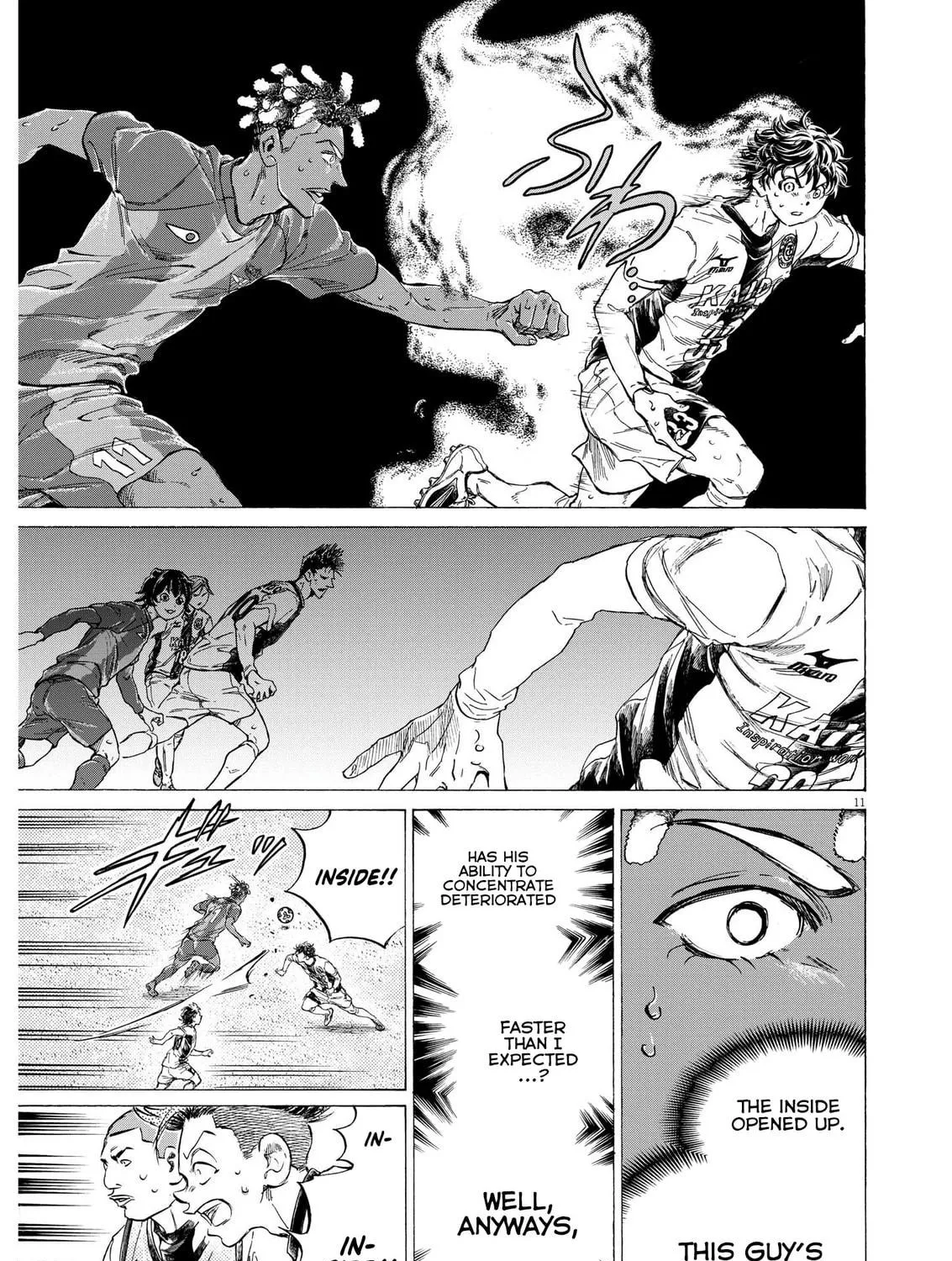 Read Ao Ashi chapter 364 image 21 on Lezhin