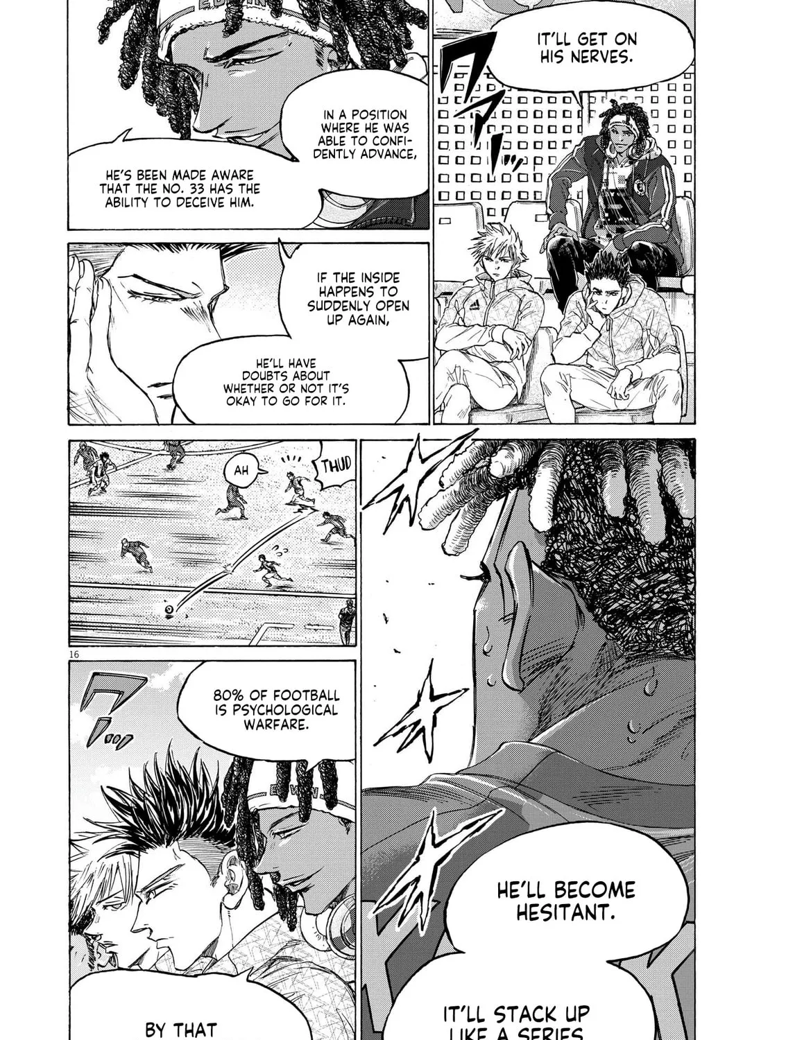 Read Ao Ashi chapter 364 image 31 on Lezhin