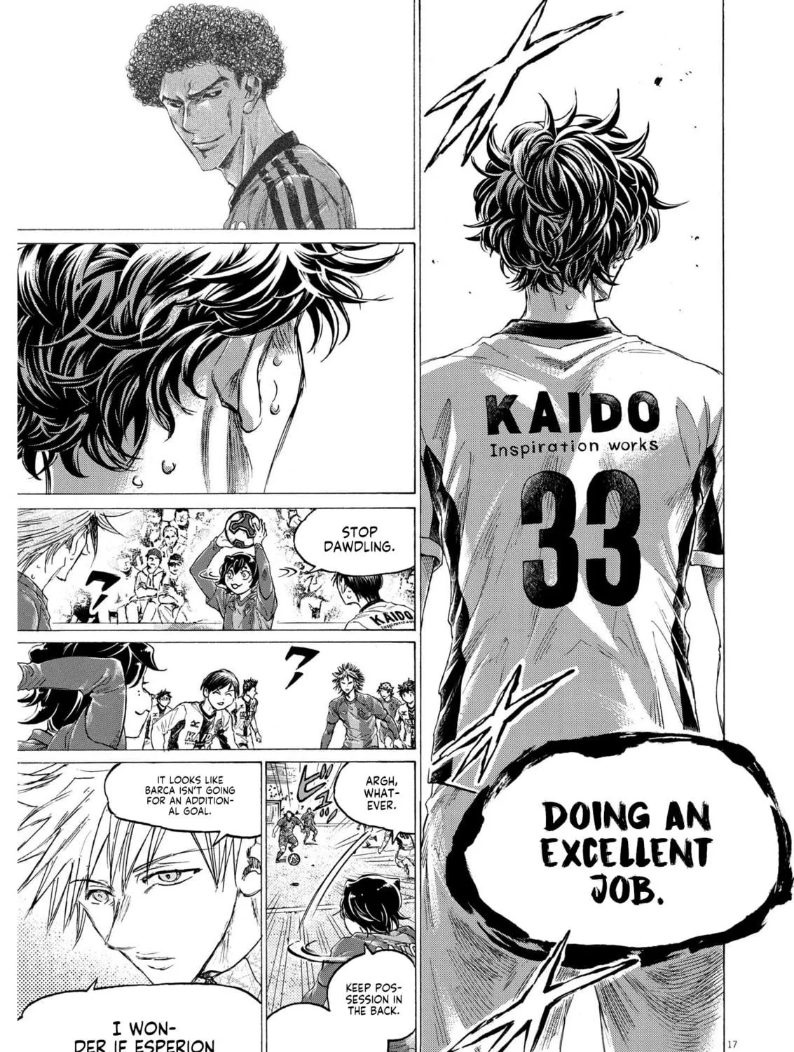 Read Ao Ashi chapter 364 image 33 on Lezhin
