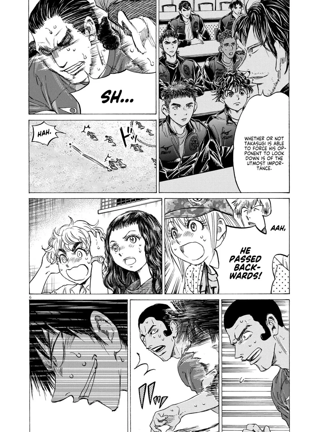 Read Ao Ashi chapter 365 image 11 on Lezhin