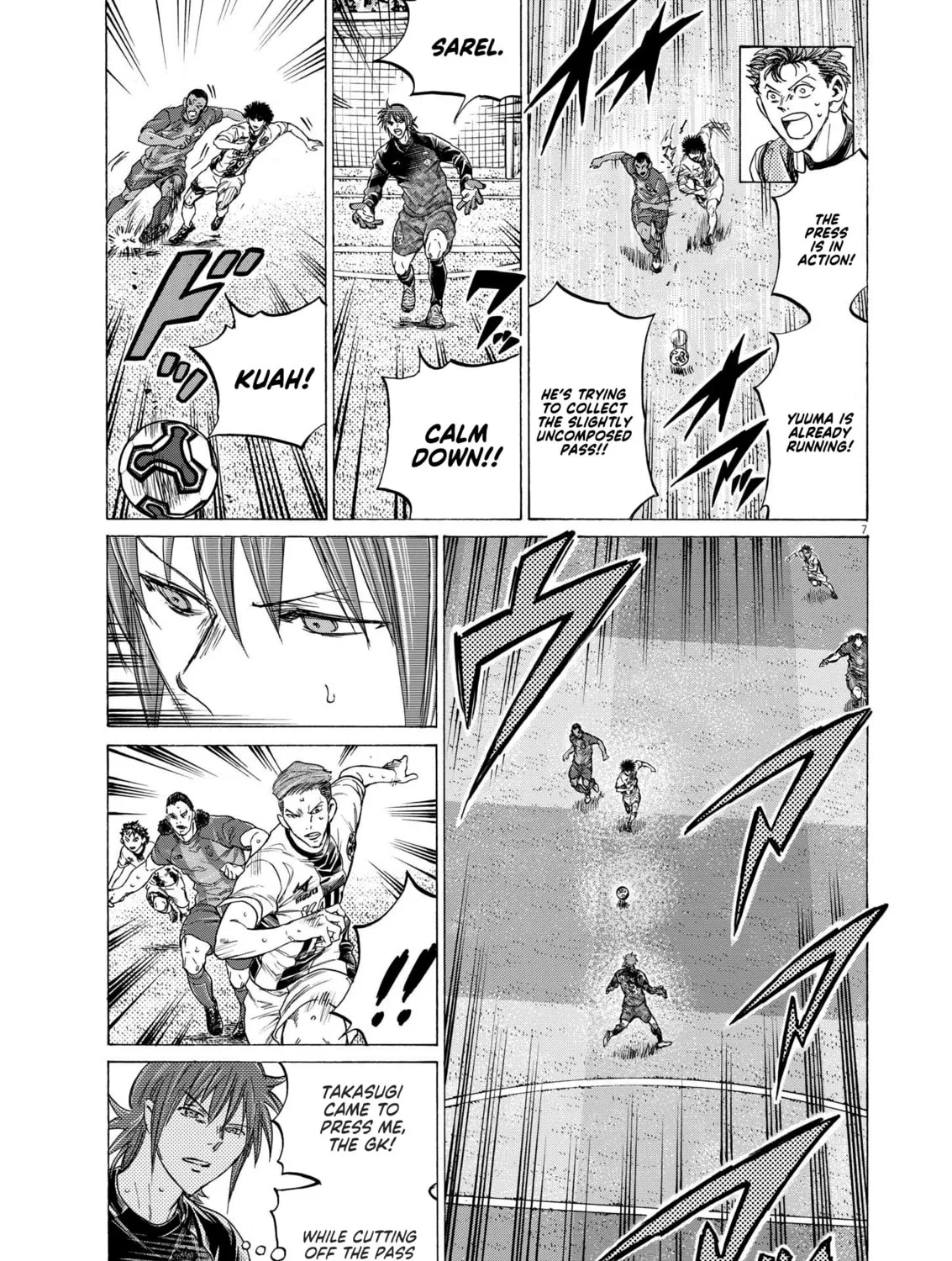 Read Ao Ashi chapter 365 image 13 on Lezhin