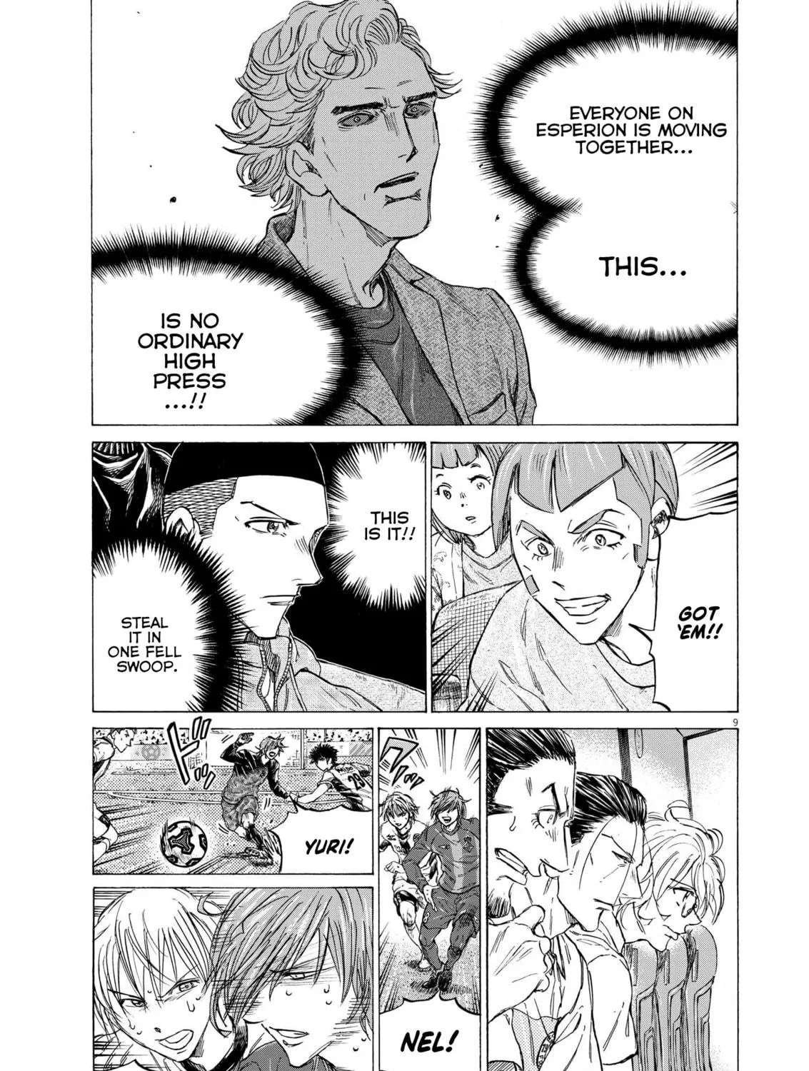 Read Ao Ashi chapter 365 image 17 on Lezhin