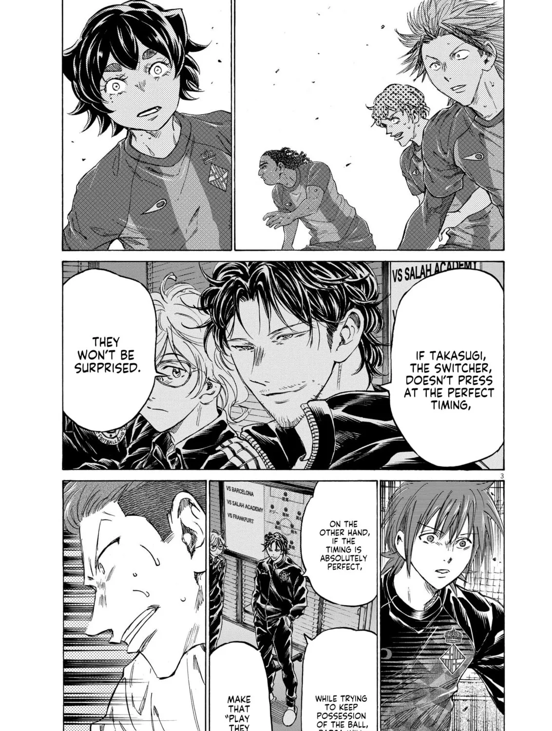 Read Ao Ashi chapter 365 image 5 on Lezhin