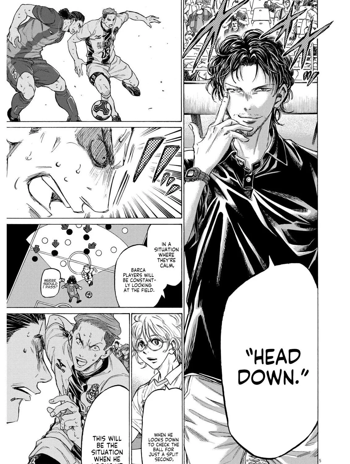 Read Ao Ashi chapter 365 image 9 on Lezhin
