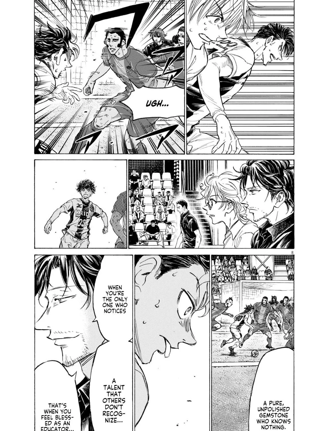 Read Ao Ashi chapter 366 image 17 on Lezhin