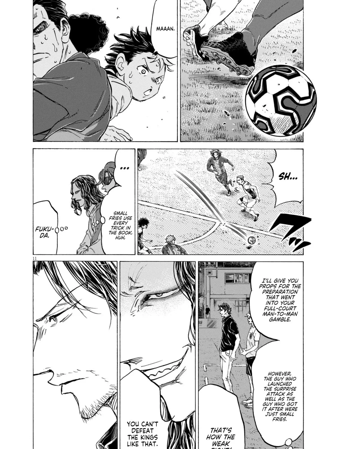 Read Ao Ashi chapter 366 image 23 on Lezhin