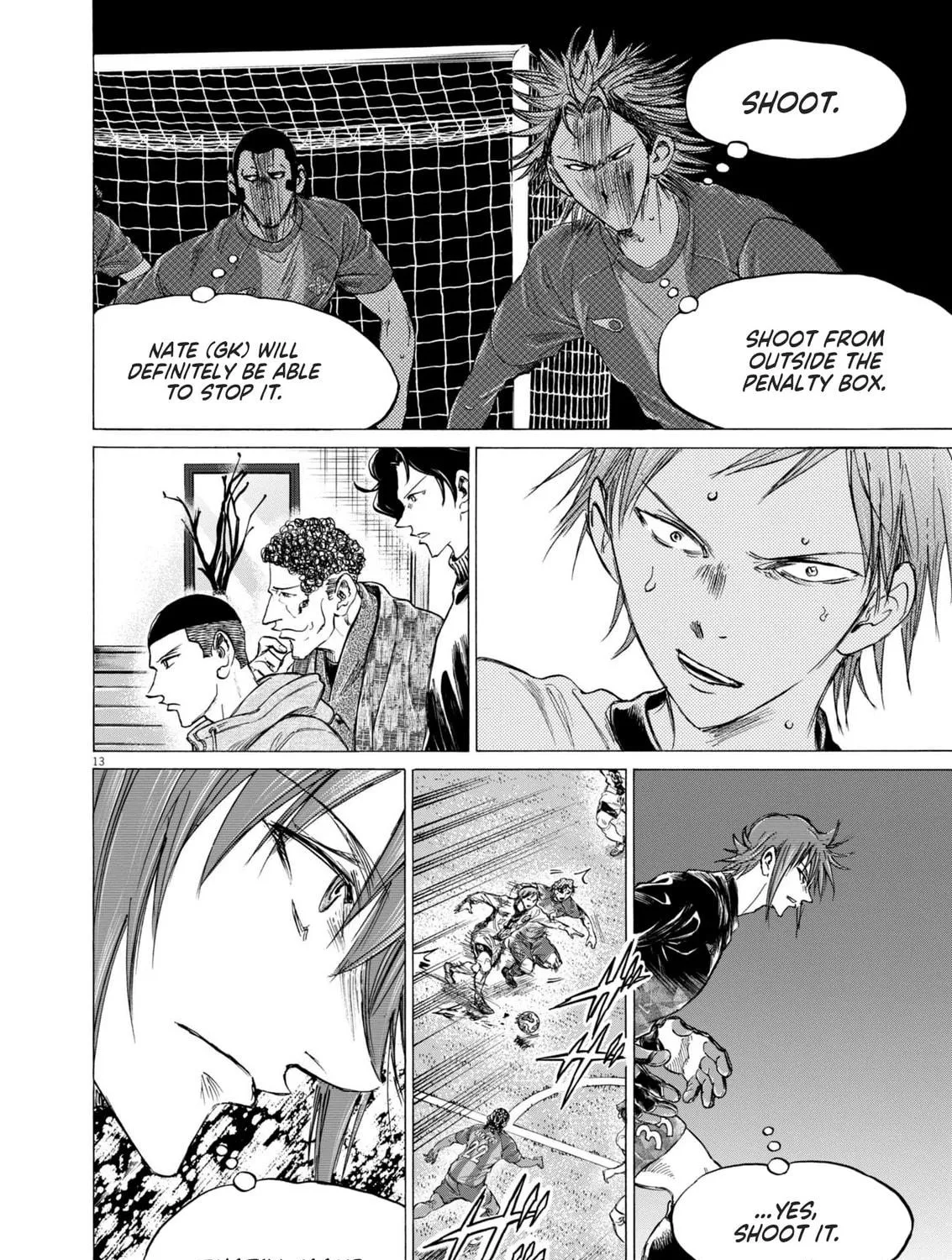 Read Ao Ashi chapter 366 image 27 on Lezhin