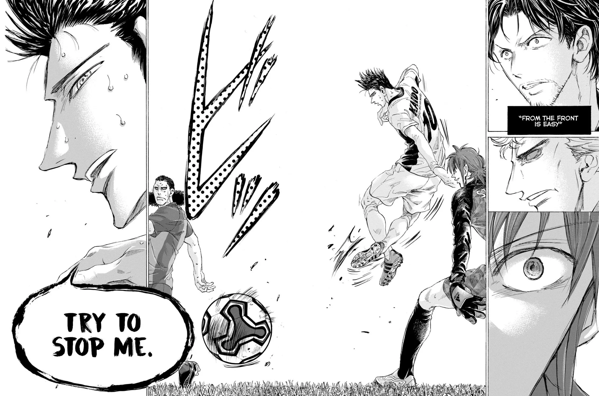 Read Ao Ashi chapter 366 image 33 on Lezhin