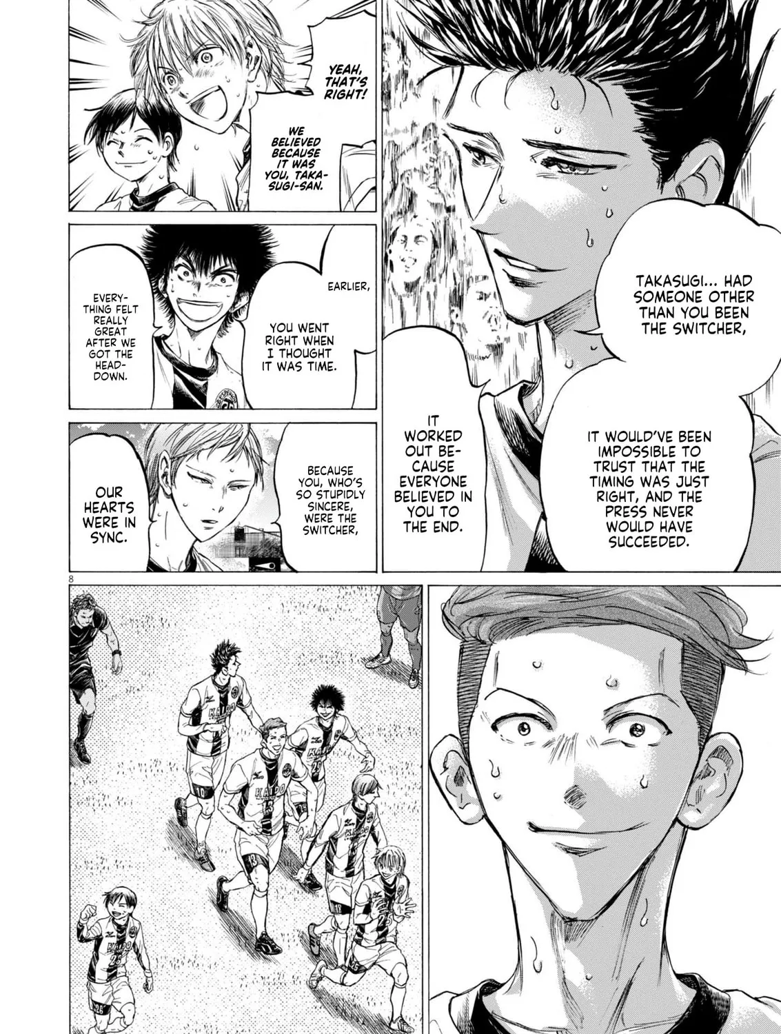 Read Ao Ashi chapter 367 image 13 on Lezhin