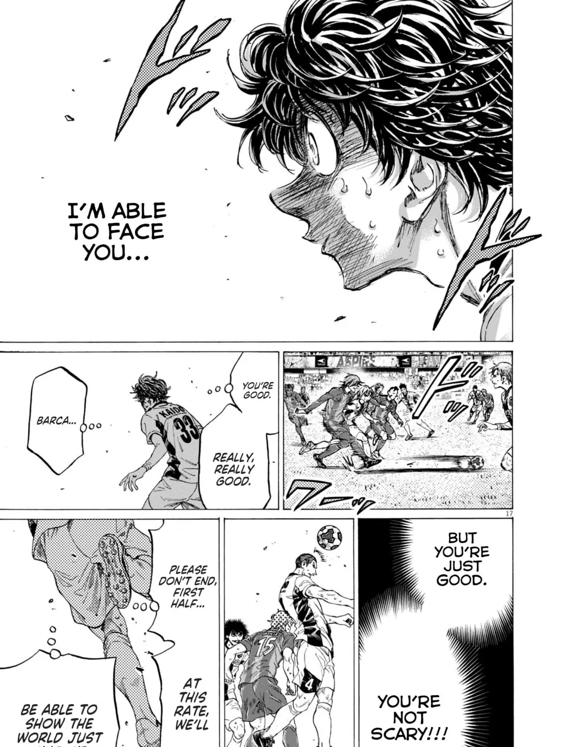 Read Ao Ashi chapter 367 image 31 on Lezhin