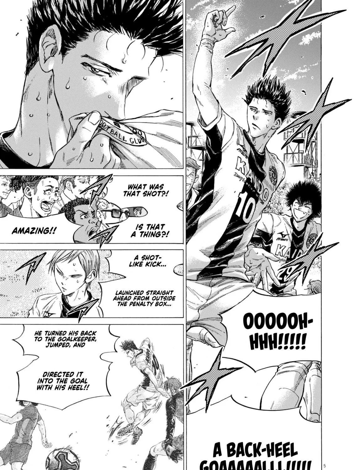 Read Ao Ashi chapter 367 image 7 on Lezhin
