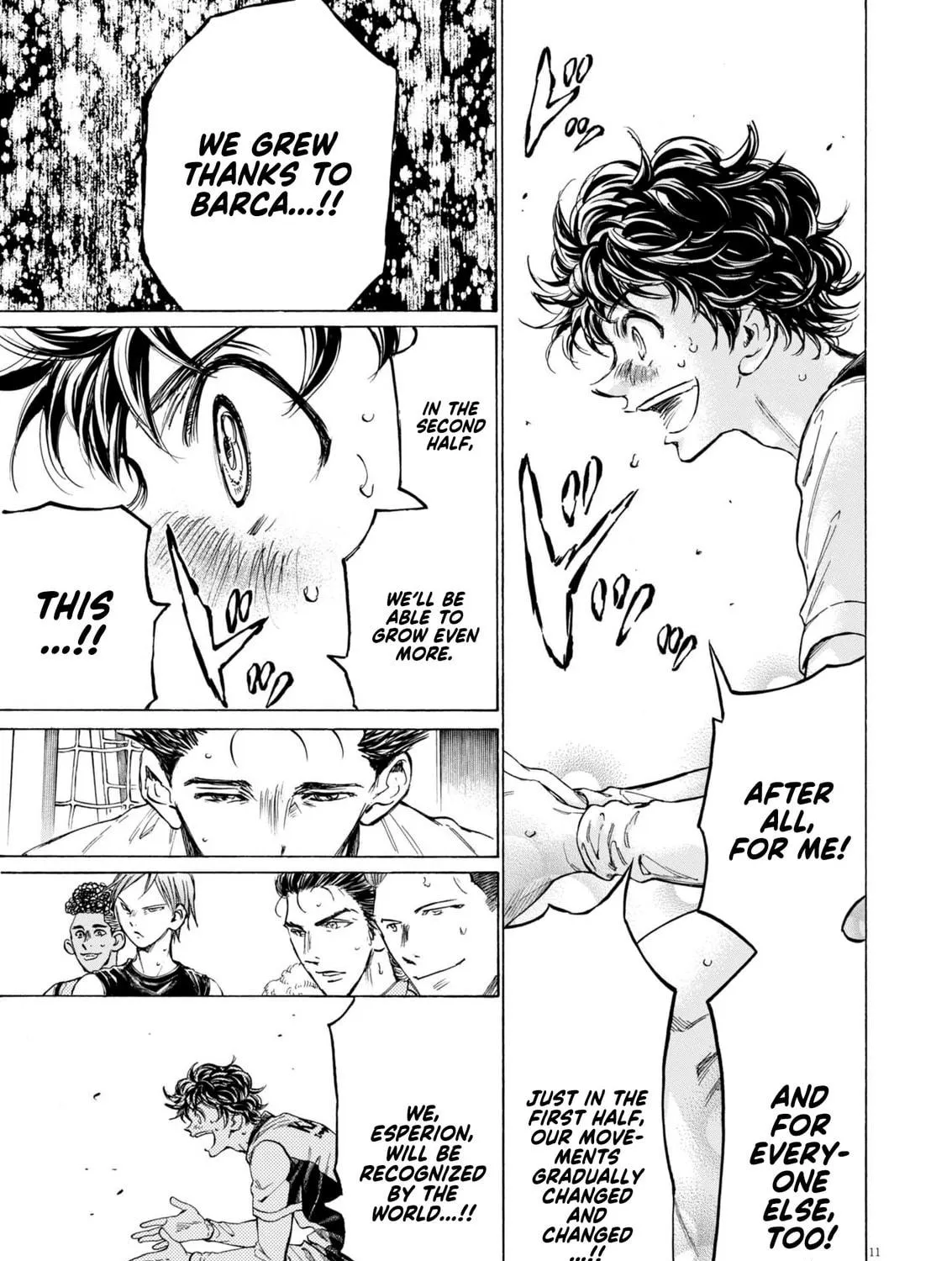 Read Ao Ashi chapter 368 image 21 on Lezhin