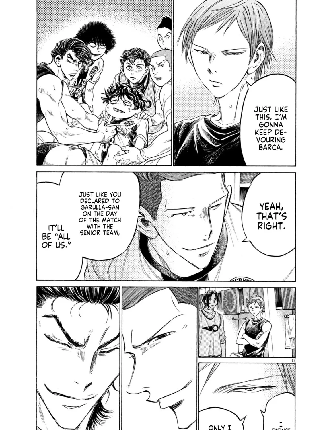 Read Ao Ashi chapter 368 image 25 on Lezhin