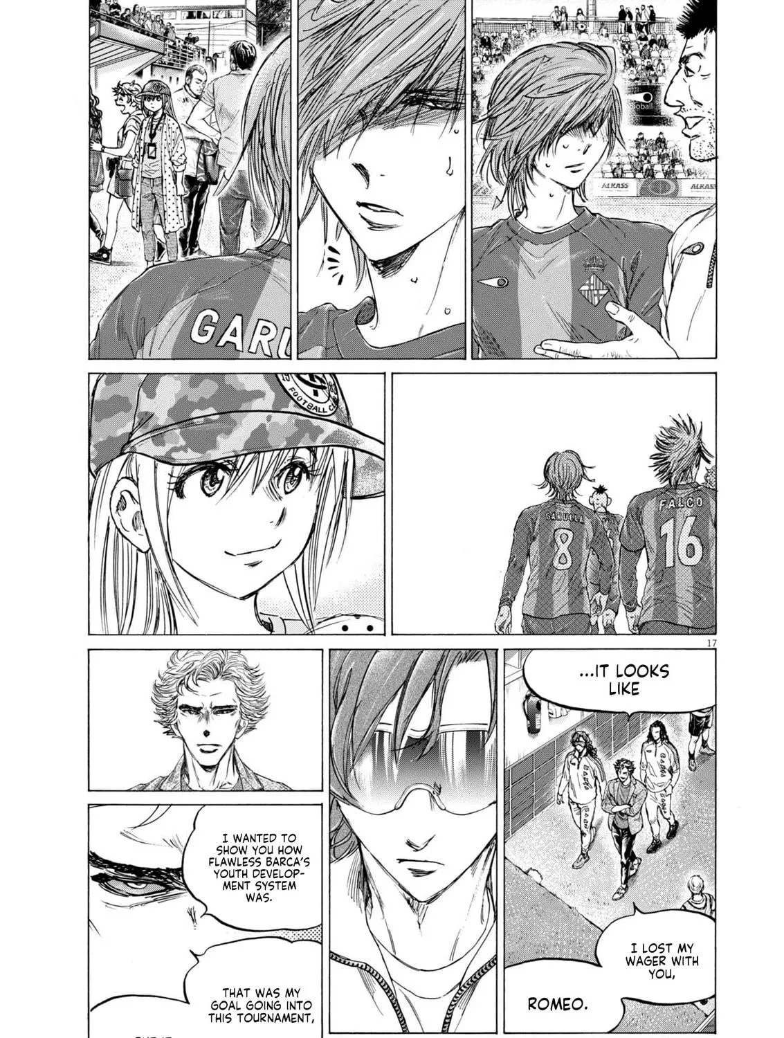 Read Ao Ashi chapter 368 image 33 on Lezhin